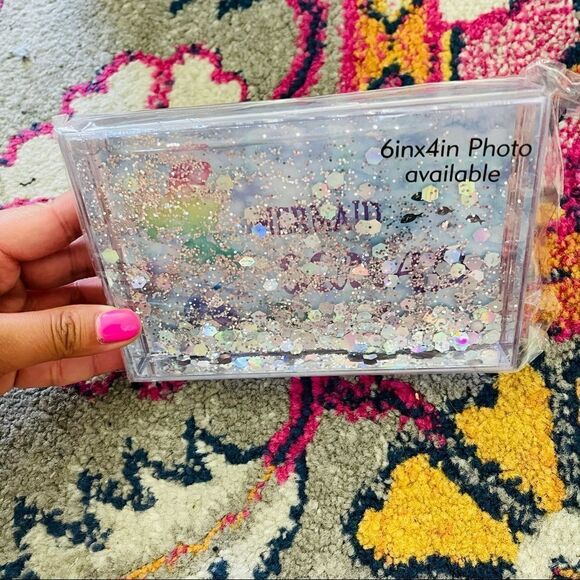 NWT Hobby Lobby Mermaid Glitter Photo Holder 6x4 - Picture 2 of 3